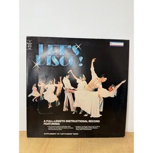 Vintage Let's Disco Instructional Vinyl Record LP K-Tel 1978 KC Sunshine Band
